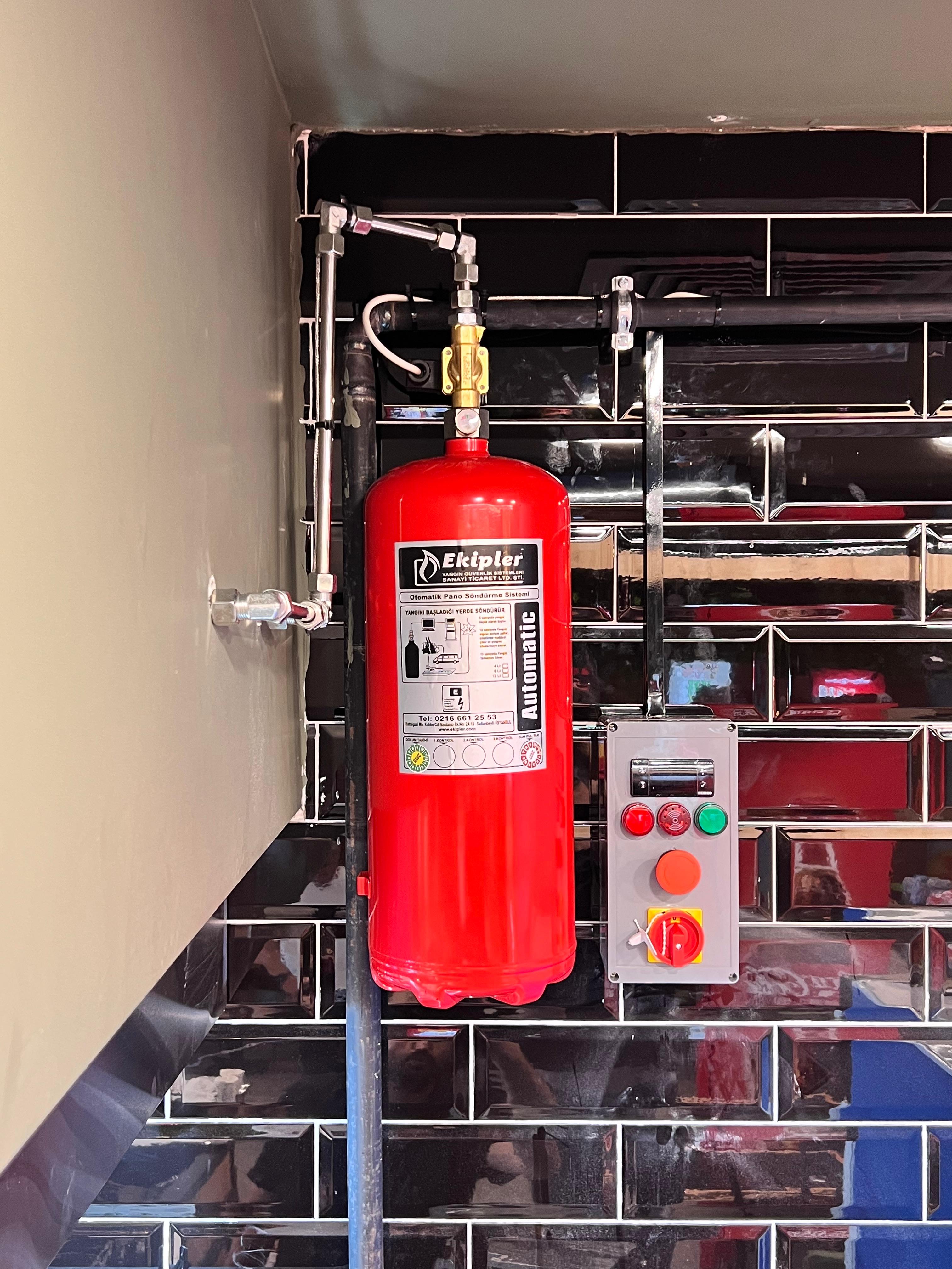 Davlumbaz Söndürme Sistemleri