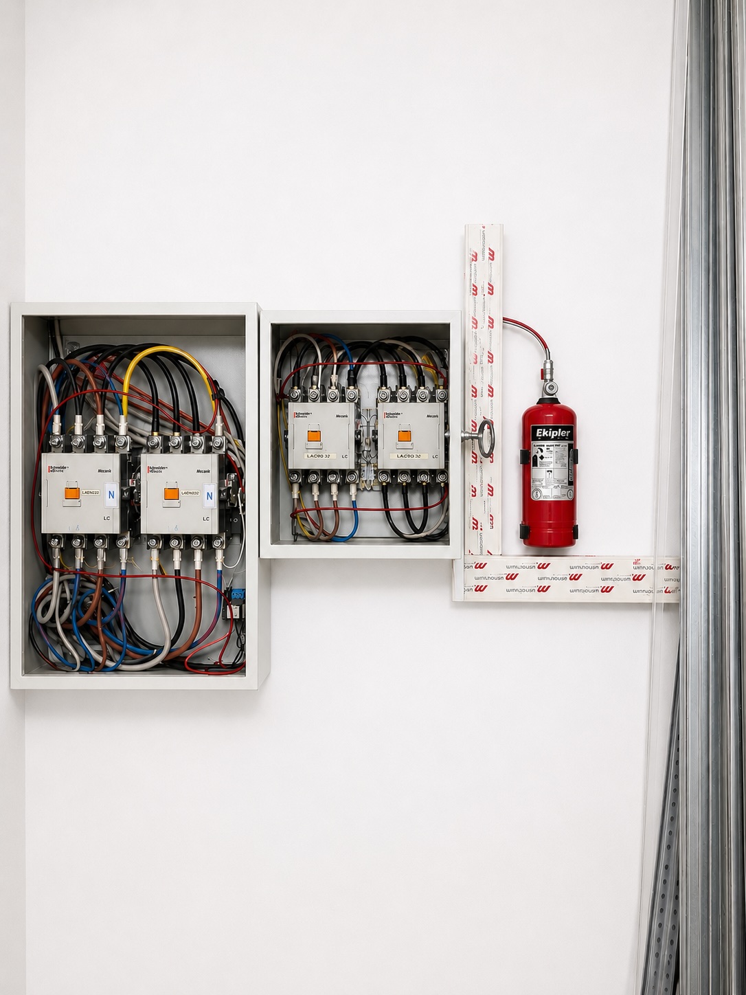 Elektrikli Pano İçi Söndürme Sistemleri